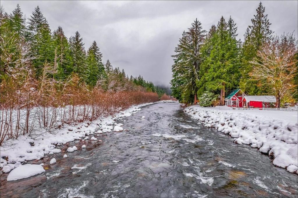 New: Steps From White River Near Mount Rainier National Park Greenwater المظهر الخارجي الصورة