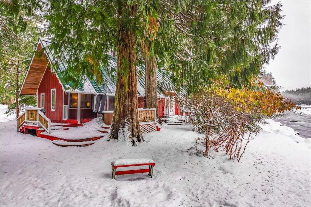 New: Steps From White River Near Mount Rainier National Park Greenwater المظهر الخارجي الصورة